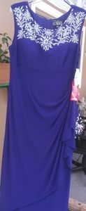 Deep Lavender Evening Gown